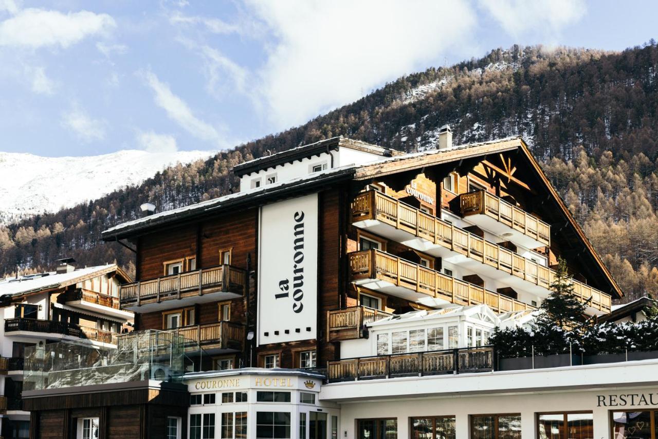 La Couronne Hotel & Spa Zermatt Exterior foto