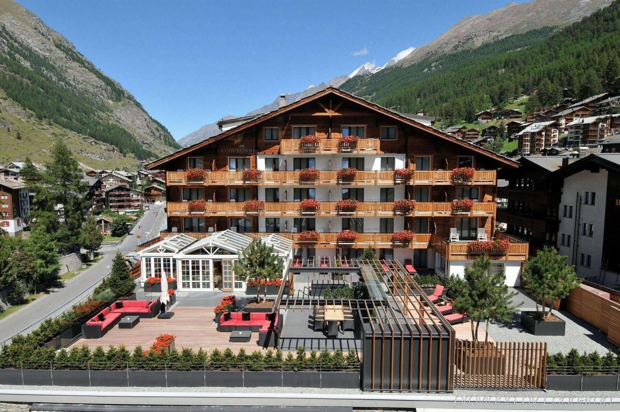 La Couronne Hotel & Spa Zermatt Exterior foto