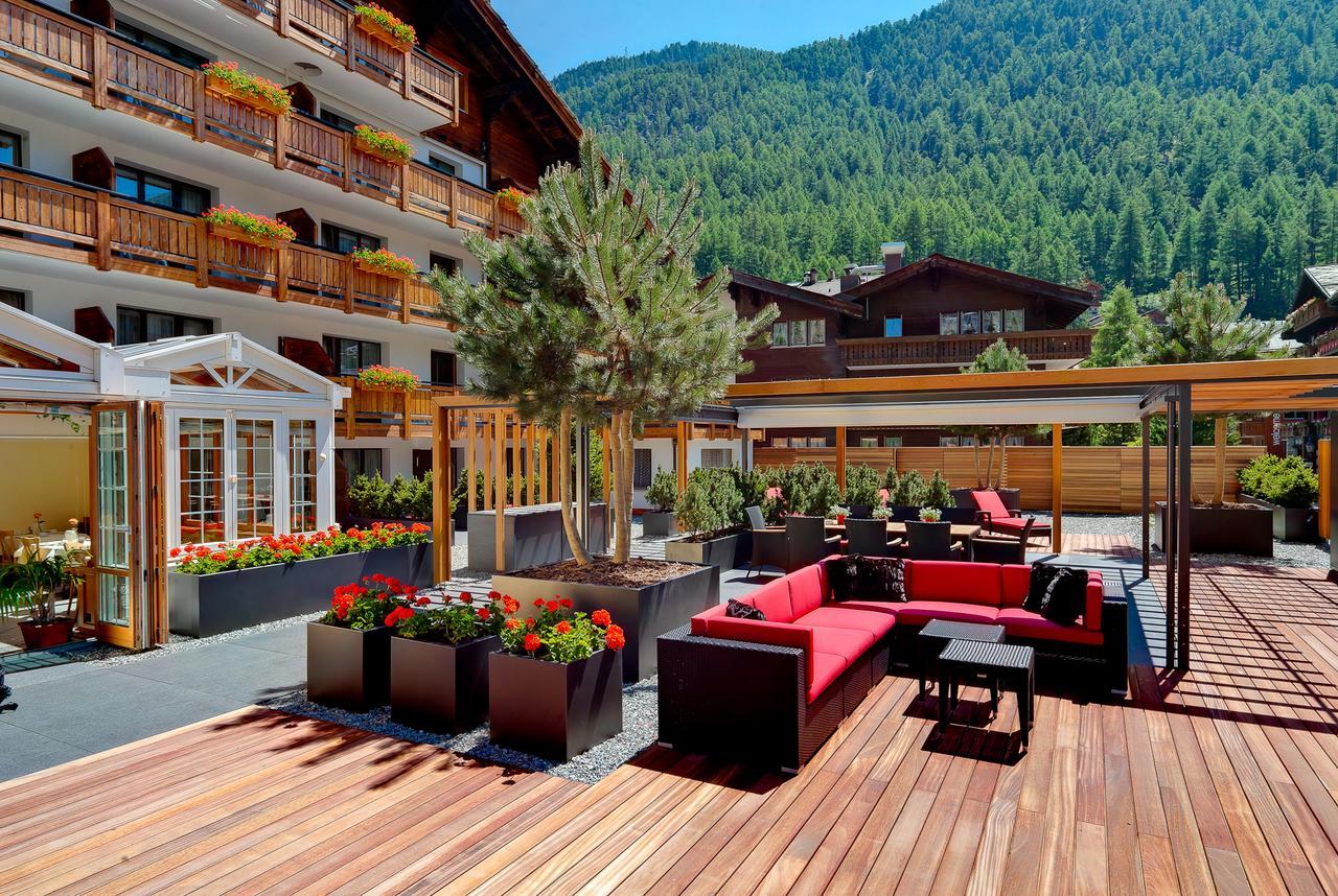 La Couronne Hotel & Spa Zermatt Exterior foto